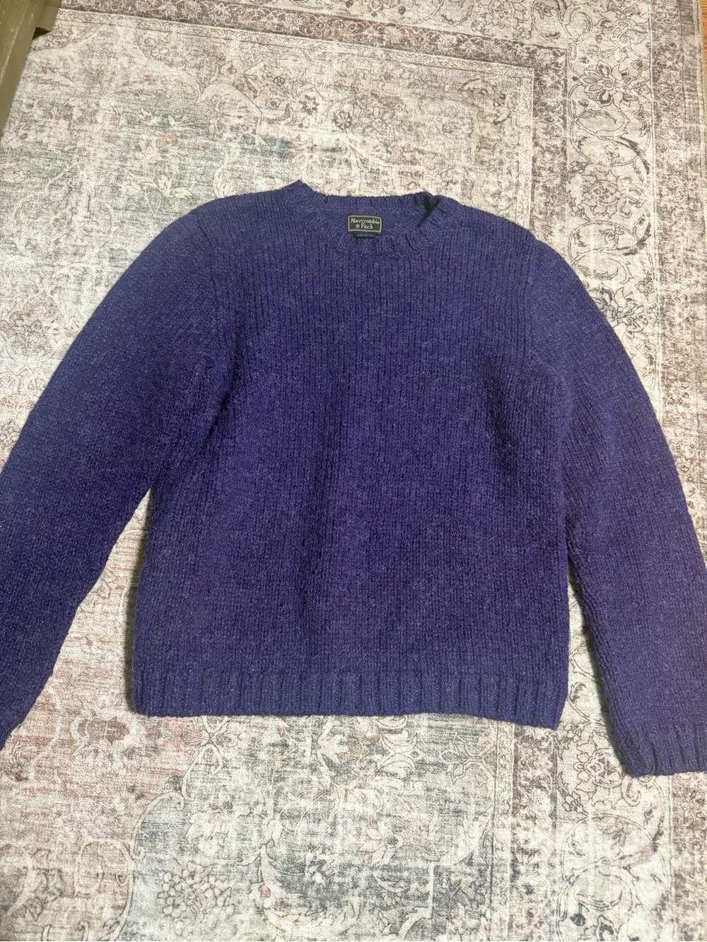 Vintage 90s/y2k Abercrombie & Fitch Made in Canada tag 70% wool / 30%
